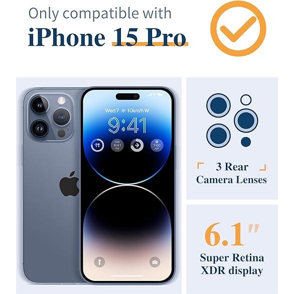 iPhone15シリーズ ガラス フィルム カメラプロテクター カバー ハイビス クリア 15/15Pro/15Plus/15ProMax ケース 耐衝撃 薄型 軽量 ワイヤレス充電 送料無料 |  | 01