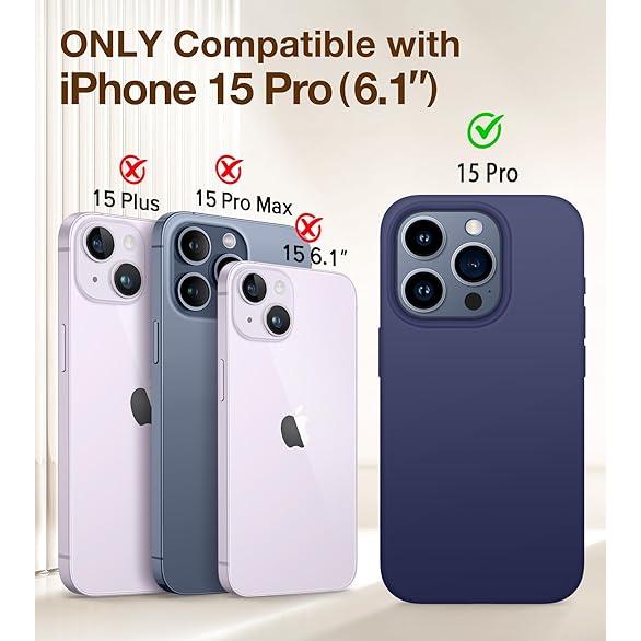 iPhone15シリーズ スクリーン カメラレンズ プロテクター シリコン