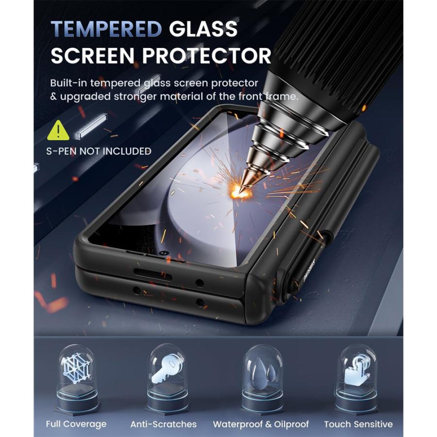 ギャラクシー Galaxy Z Fold5 / Fold4 カメラレンズ保護 Sペンホルダー