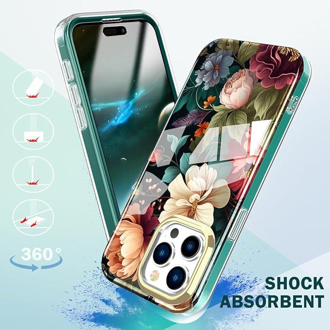 iPhone15シリーズ スクリーンプロテクター TPU カバー グリーン