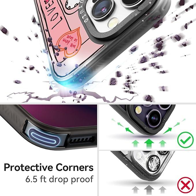 iPhone15シリーズ ストラップ付き カメラレンズ保護 TPU カバー