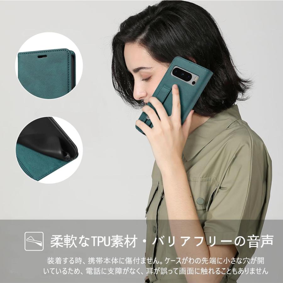 即納 Google Pixel 8 / 8Pro ケース 手帳型 全4色 カード収納 スタンド
