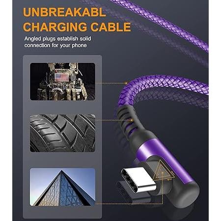 即納 iPhone15 充電ケーブル タイプC USB-C & ケーブル 2m / 2本