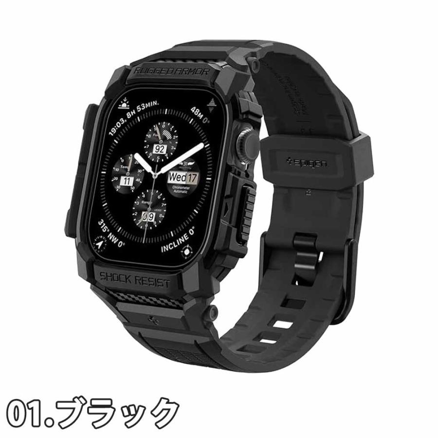 Spigen シュピゲン Apple Watch アップルウォッチ 一体型 ベルト