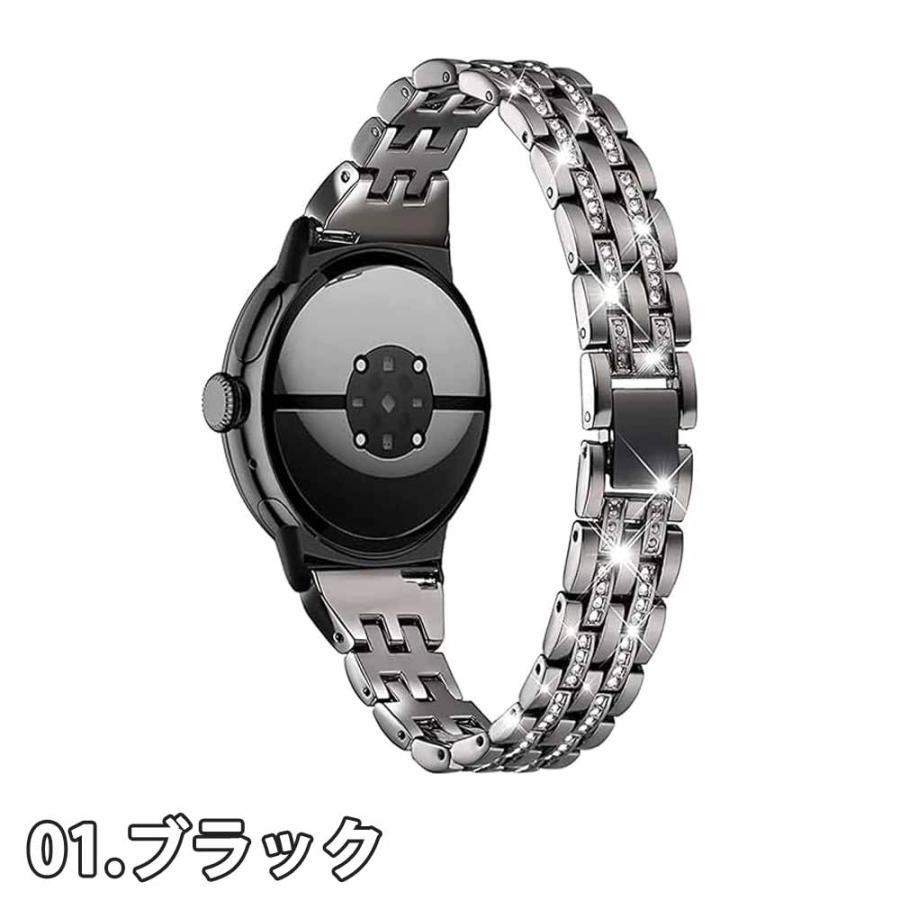 Google Pixel Watch ステンレス シルバー Google Pixel Watch Polished Silver ステンレスケース／Chalk