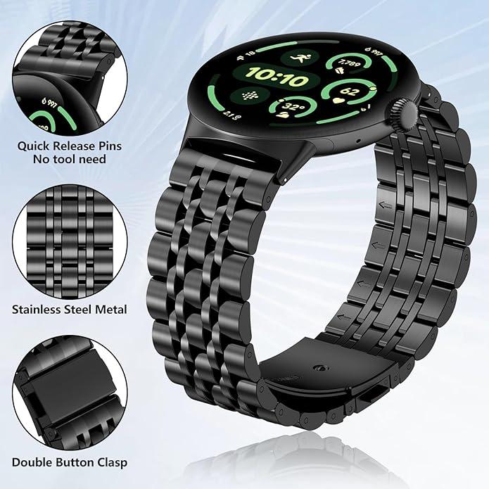 Pixel Watch メタル リンクバンド 1/2/3 Pixel Watch」に金属製のバンドが登場 - PC Watch