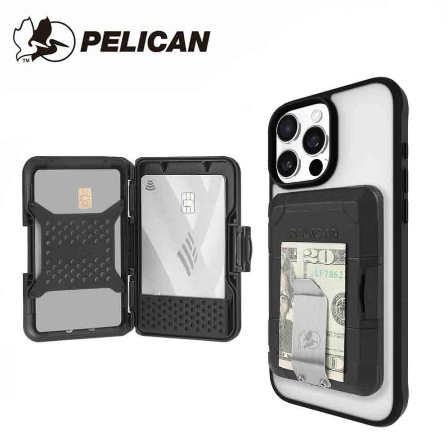 PELICAN ペリカン iPhone 11 対応 マグネット充電 車載ホルダー 即納 Pelican ペリカン マグセーフ カード ウォレット 財布 カード収納