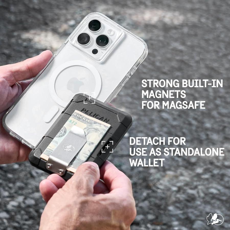 即納 Pelican ペリカン マグセーフ カード ウォレット 財布 カード収納