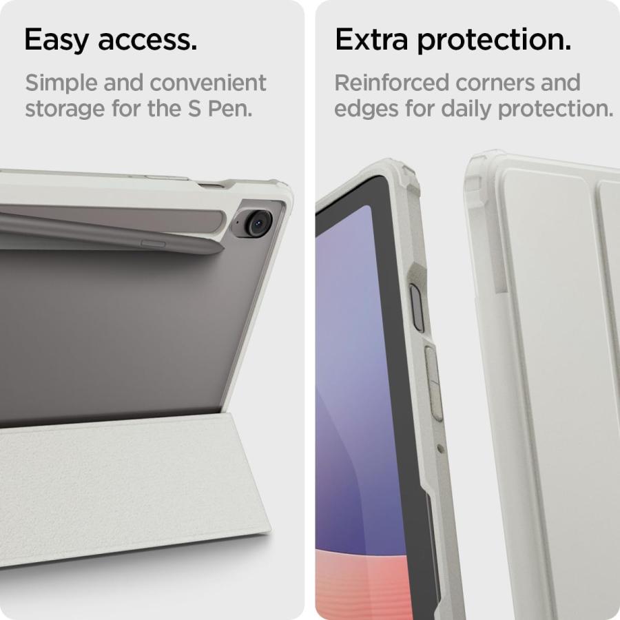 ギャラクシー タブレット Galaxy Tab 手帳型 クリア 耐衝撃 ペン収納