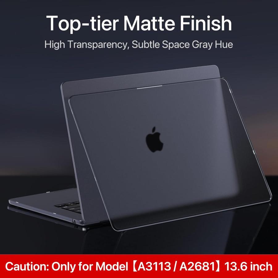 マックブック カバー ハード キズ防止 指紋防止 全9色 MacBook Air