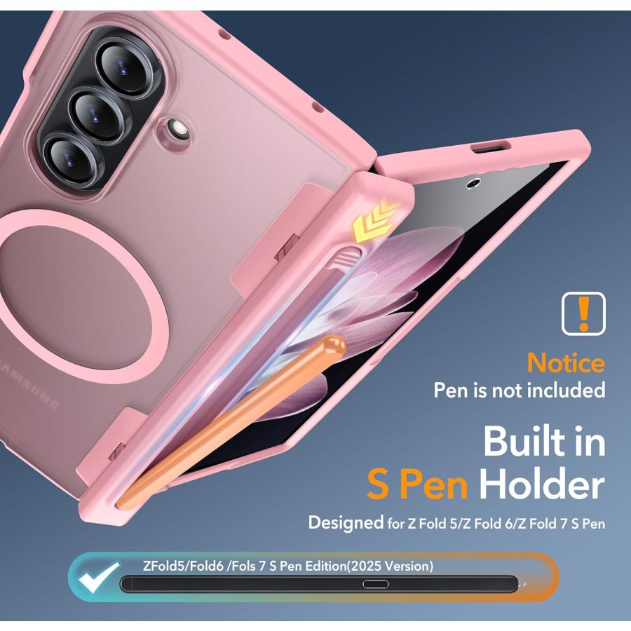 ギャラクシー Galaxy Z Fold7 シリコン TPU MagSafe マグセーフ ペン