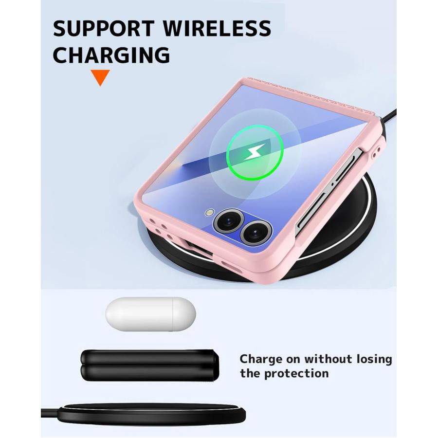 ギャラクシー Galaxy Z Flip7 ポリカーボネート 頑丈 薄型 MagSafe
