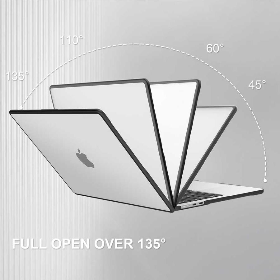 MacBook Air 13.6 インチ カバー 全8色 TPU キーボードカバー フィルム