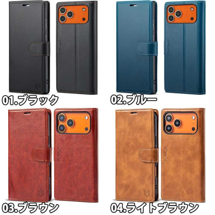 iPhone PUレザー 手帳型 カード収納 キックスタンド ウォレット スリム