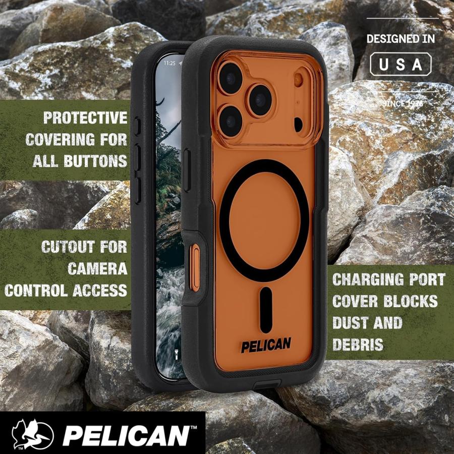 PELICAN ペリカン MagSafe 対応 ボイジャー ミリタリーグレード ケース