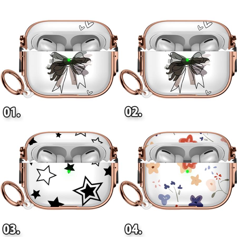 AirPods Pro3 ケース シリコン キーホルダー リング ワイヤレス充電