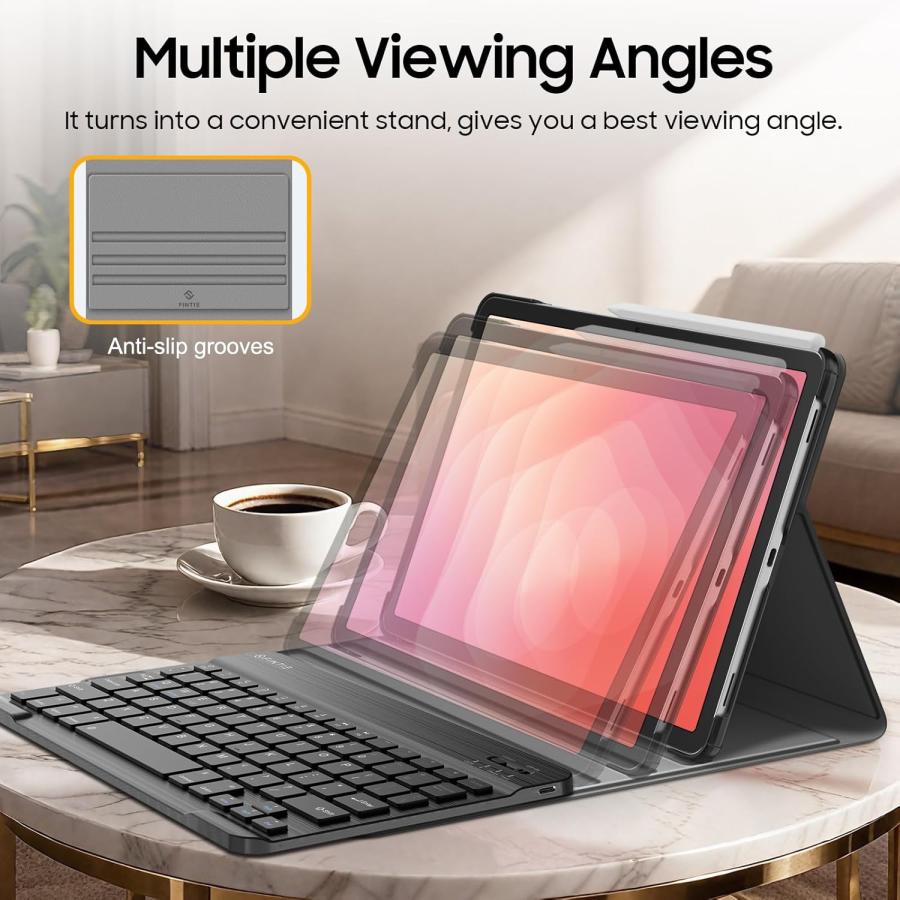 ギャラクシー タブレット キーボード付き スタンド機能 手帳型 ペン
