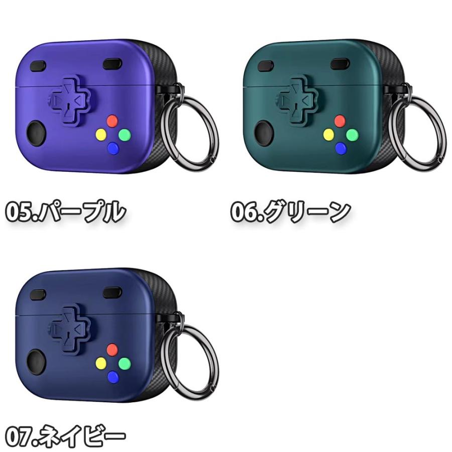 AirPods ケース シリコン カナビラ 1 / 2 3 4 Pro エアーポッズ プロ
