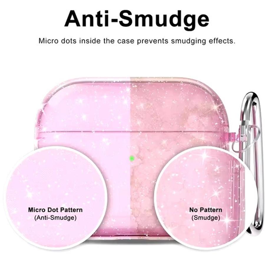 AirPods ケース TPU キラキラ 1 / 2 3 4 Pro エアーポッズ プロ カバー
