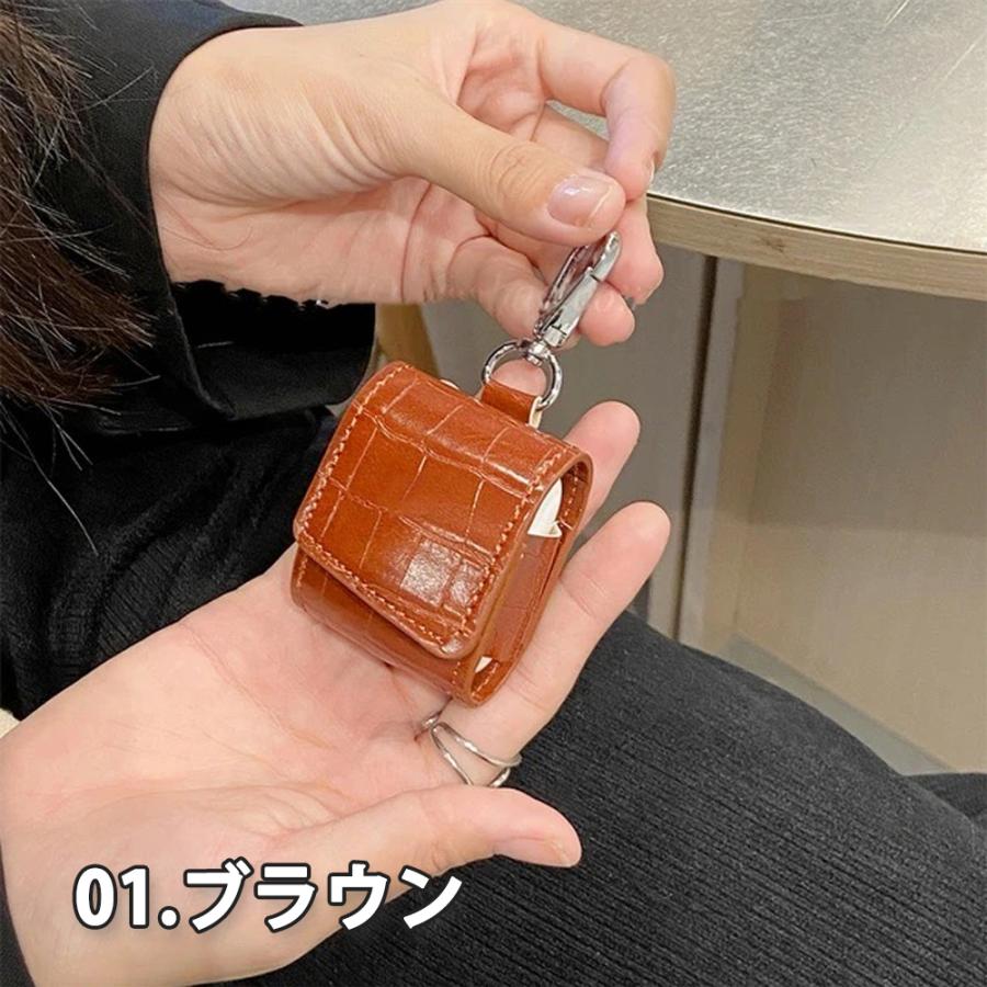 AirPods 1 / 2 3 Pro エアーポッズ プロ PUレザー カバー ケース 全5色