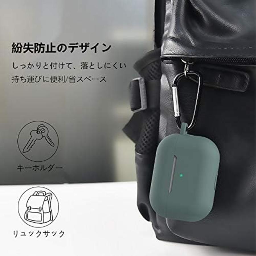 即納 AirPods Pro エアーポッズ プロ専用 全11色 シリコンカバー 収納