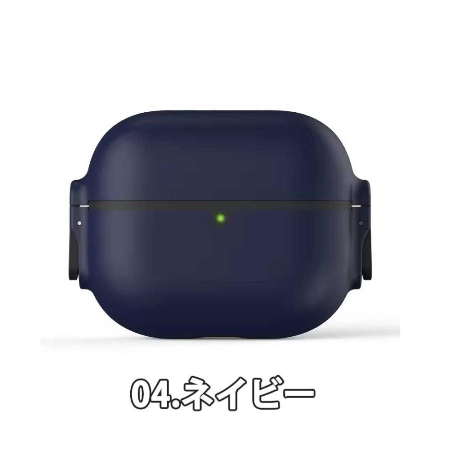 AirPods 1 / 2 3 Pro エアーポッズ プロ ロック付き 耐衝撃 ラギッド