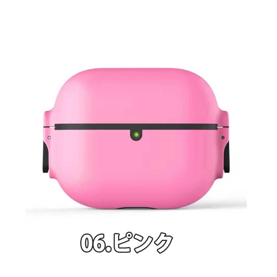 AirPods 1 / 2 3 Pro エアーポッズ プロ ロック付き 耐衝撃 ラギッド