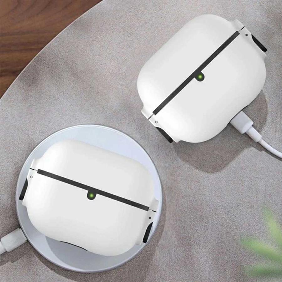 AirPods 1 / 2 3 Pro エアーポッズ プロ ロック付き 耐衝撃 ラギッド