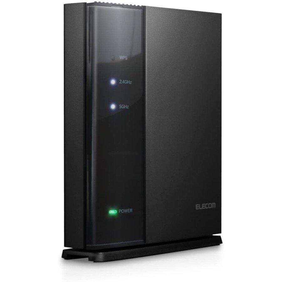 即納 WiFiルーター 無線 LAN 親機 ルーター 11ac/1733+800Mbps/トレンドマイクロセキュリティ搭載/ELECOM エレコム WRC-2533GSTA ブラック | ELECOM