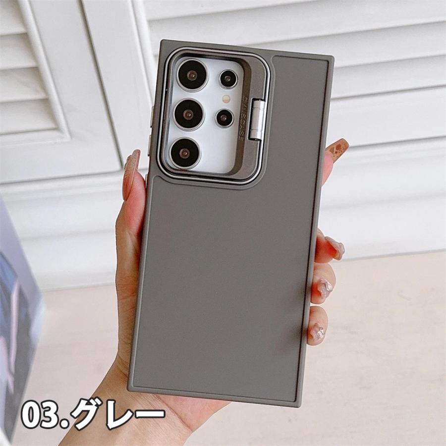 【どぐろう】Samsung Galaxy S24 グレー ケース付き ギャラクシー S26 Ultra ケース Galaxy S25 S24 ウルトラ カバー