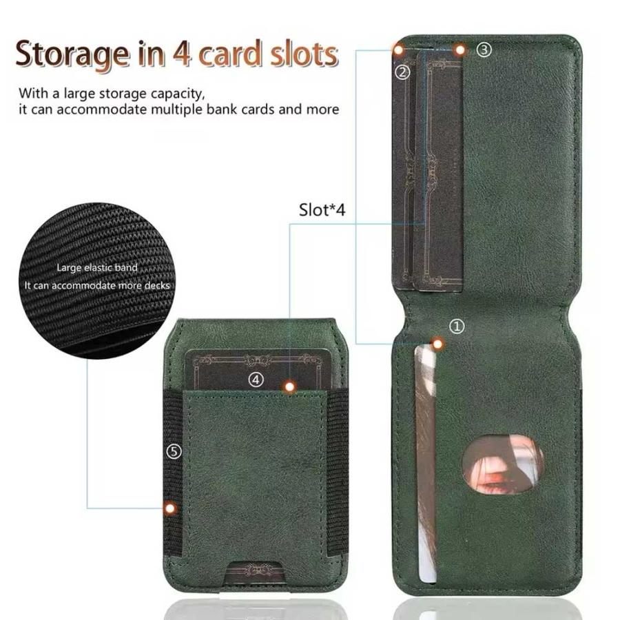 ギャラクシー Galaxy Z Fold7 / Fold6 /Fold5 カード収納 PUレザー