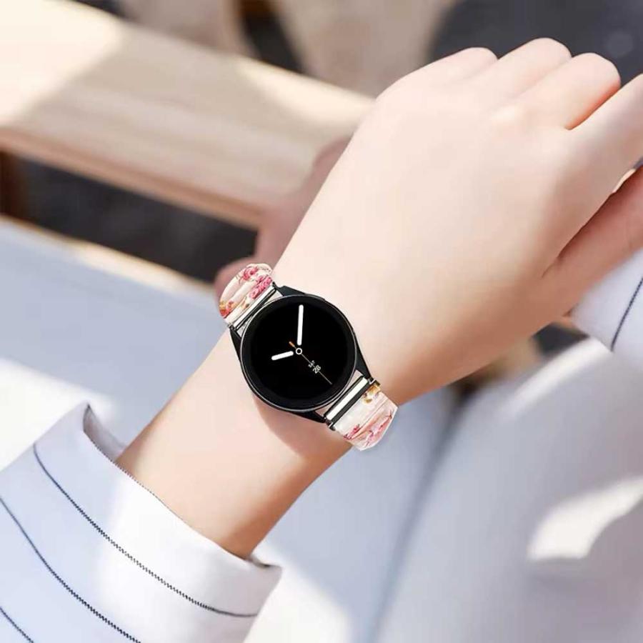 ギャラクシー ウォッチ シュシュ カラフル ヒョウ柄 ブレスレット 全36