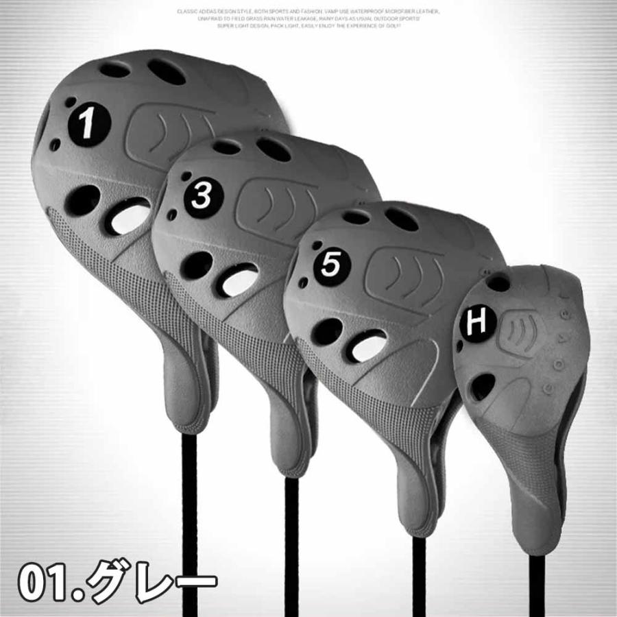 ゴルフ ヘッドカバー ウッドカバー ドライバー パターカバー Golf head