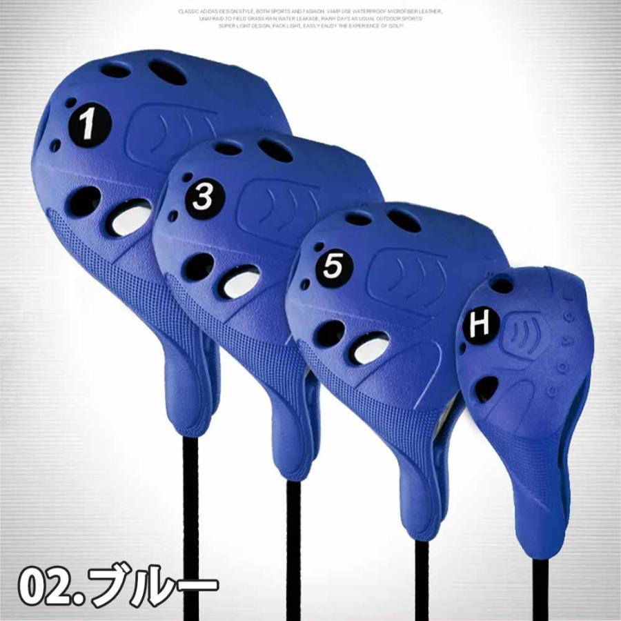 ゴルフ ヘッドカバー ウッドカバー ドライバー パターカバー Golf head