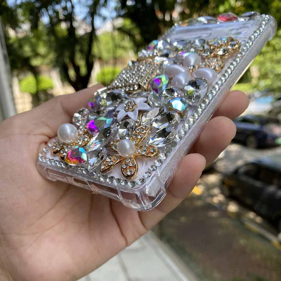 Google Pixel キラキラ 宝石 ラインストーン 3D ケース 9a / 9 9Pro