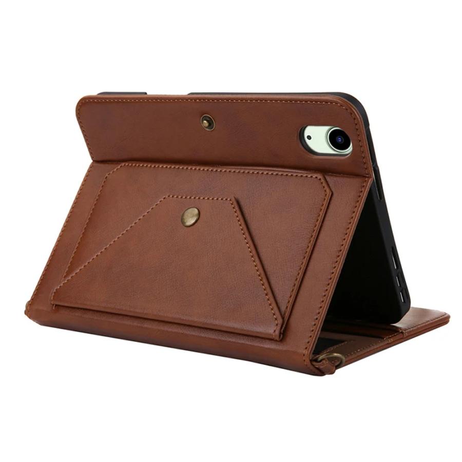 iPad ケース 手帳型 フリップケース レザー カード収納 カバー 全4色