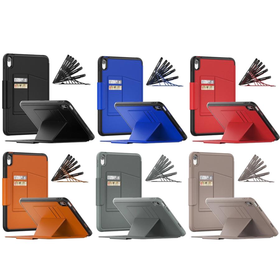 iPad ケース 手帳型 フリップケース カード収納 スマート カバー 全6色