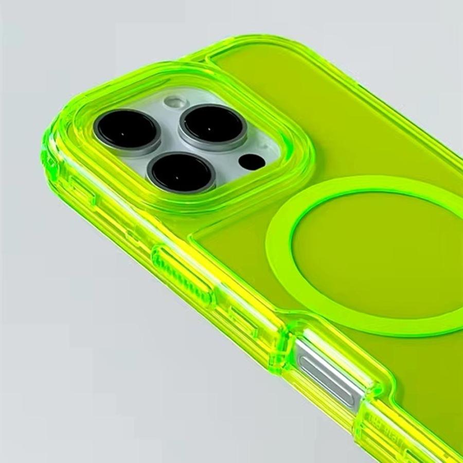 iPhone PC クリア 透明 バンパー Magsafe マグセーフ 対応 ケース 全4