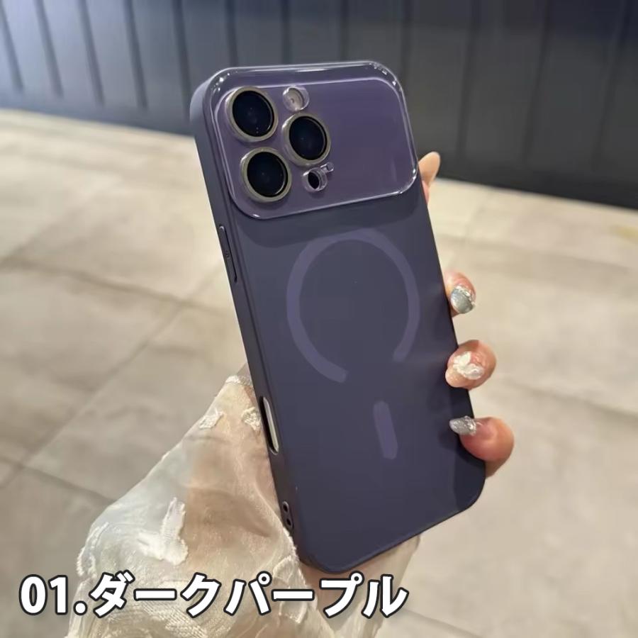 iPhone キャンディーカラー ポップ MagSafe 対応 全9色 ケース 17
