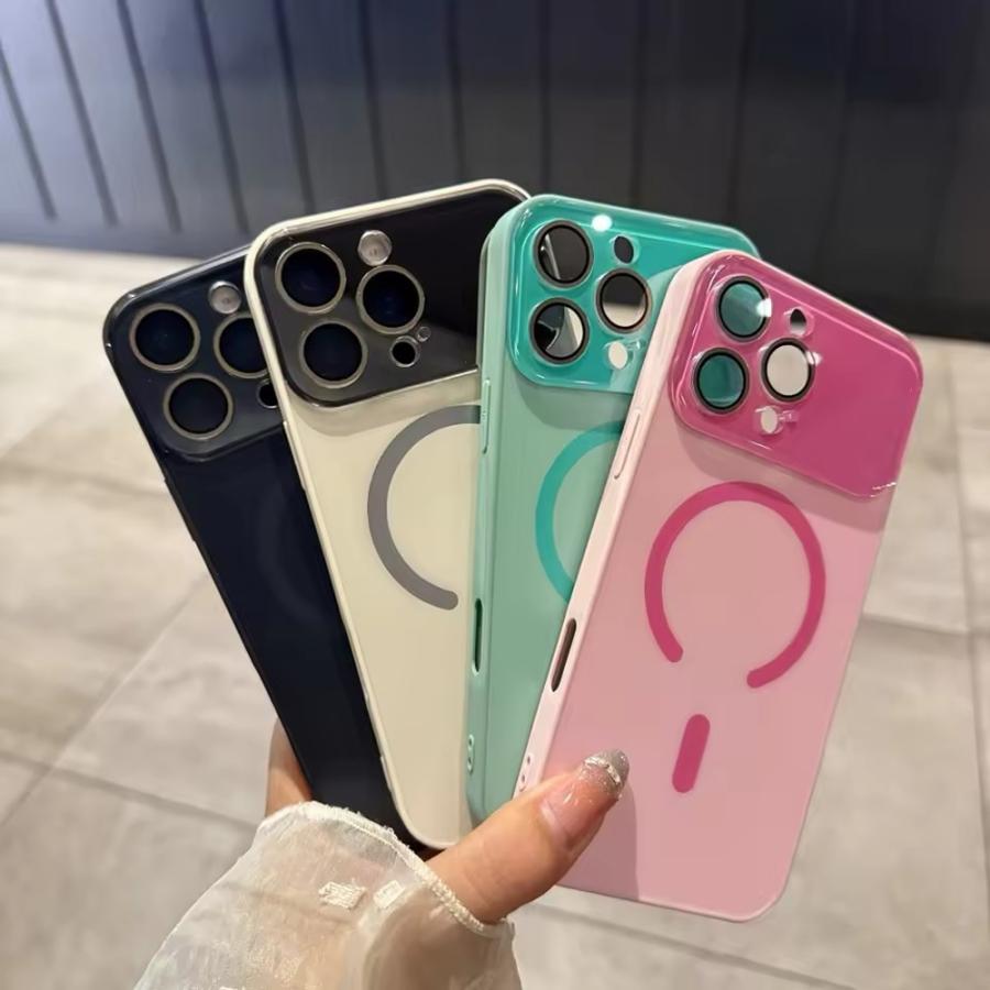 iPhone キャンディーカラー ポップ MagSafe 対応 全9色 ケース 17