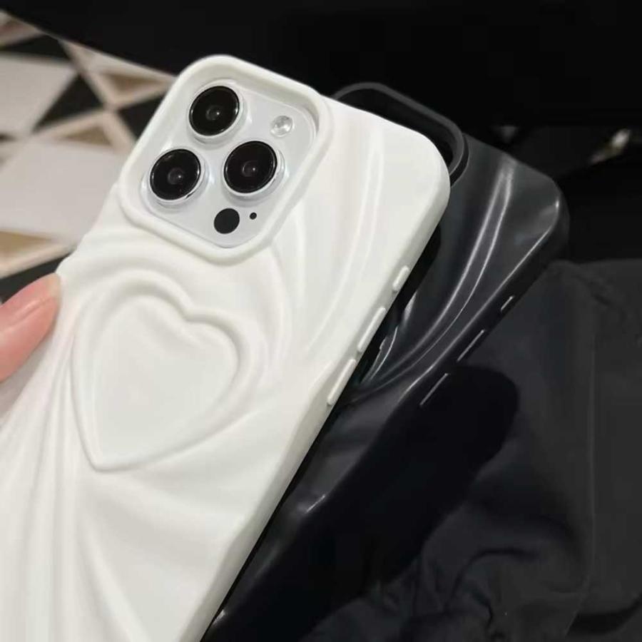iPhone ハート キャンディー ソフト マット シリコン 全5色 ケース 17