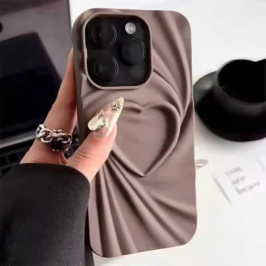 iPhone ハート キャンディー ソフト マット シリコン 全5色 ケース 17