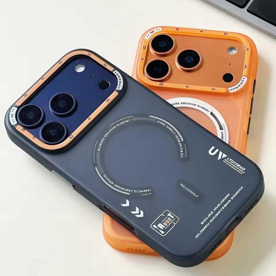 iPhone フロスト 半透明 ソフト MagSafe 対応 全4色 ケース 17/17Pro