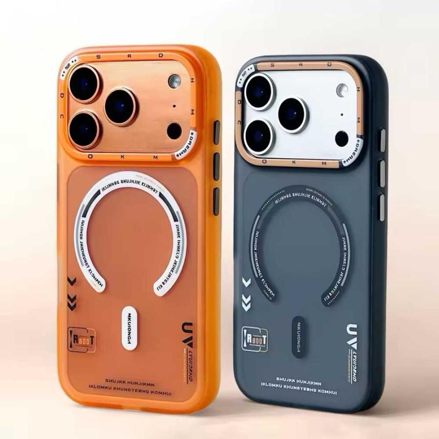 iPhone フロスト 半透明 ソフト MagSafe 対応 全4色 ケース 17/17Pro