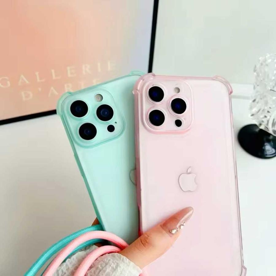 ascene iphone 16Promax ピンク　ケース＆ストラップ iPhone 16 Pro Max (クリアケース + ストラップ 2Set商品