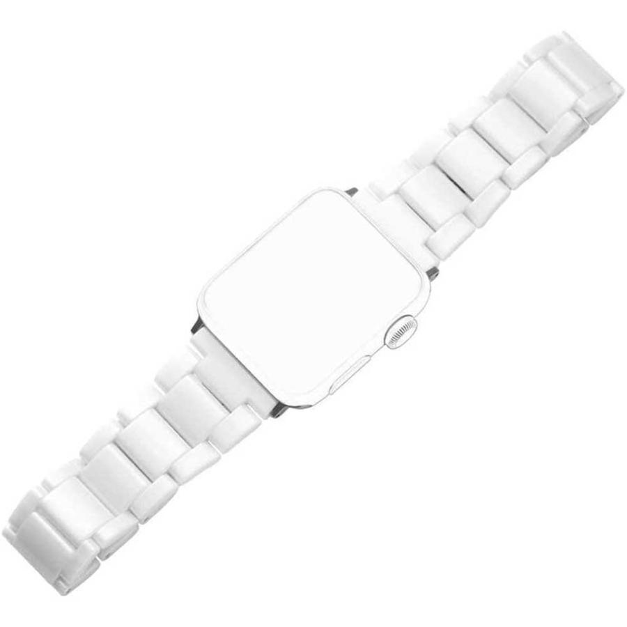 即納 Apple Watch アップルウォッチ セラミック製 ホワイト バンド 38 