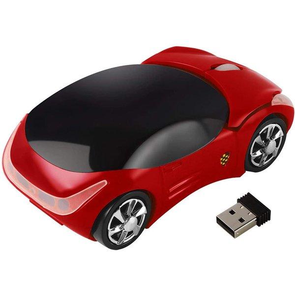 ワイヤレスマウス 無線 マウス USBレシーバー 2.4G スポーツカー