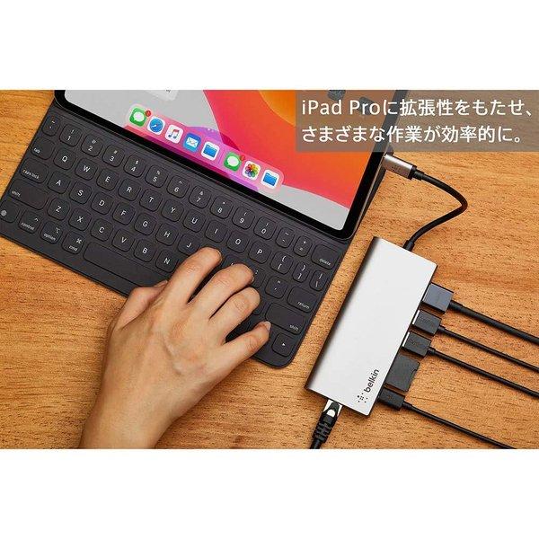 Belkin（ベルキン） 即納 USBハブ ドッキングステーション USB Type-C