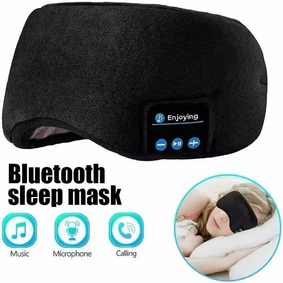 スリープ アイマスク ヘッドホン 一体型 Bluetooth ワイヤレス 無線 全