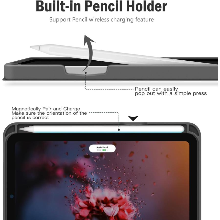 即納 iPad mini 7(A17 Pro) / 6 アイパッド ミニ ペンホルダー PU